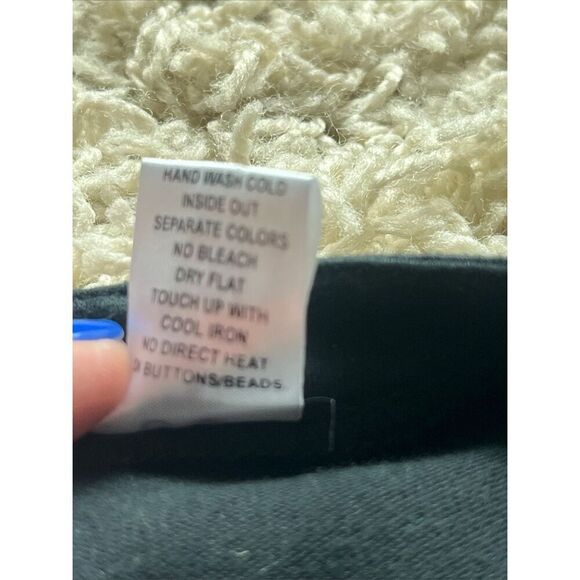 Michael Simon Sweater St Patrick’s Day Cardigan Sweater Small beaded Shamrocks L - Picture 10 of 10